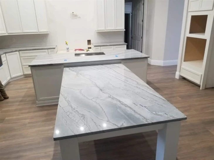 Maldives Quartzite countertop dining table