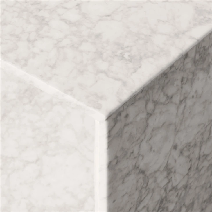 Luxury Bianco Venato White Marble Coffee Table